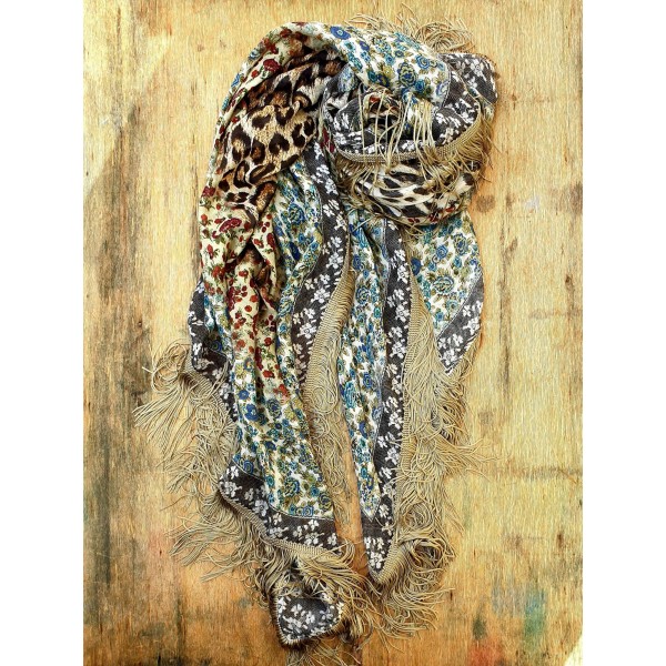 Faliero Sarti modalo ir šilko skara 